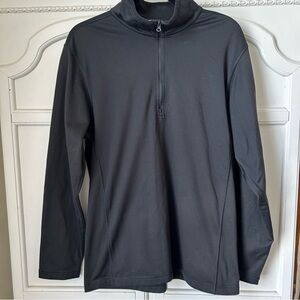 The North Face Black Quarter Zip Pullover Men’s Size